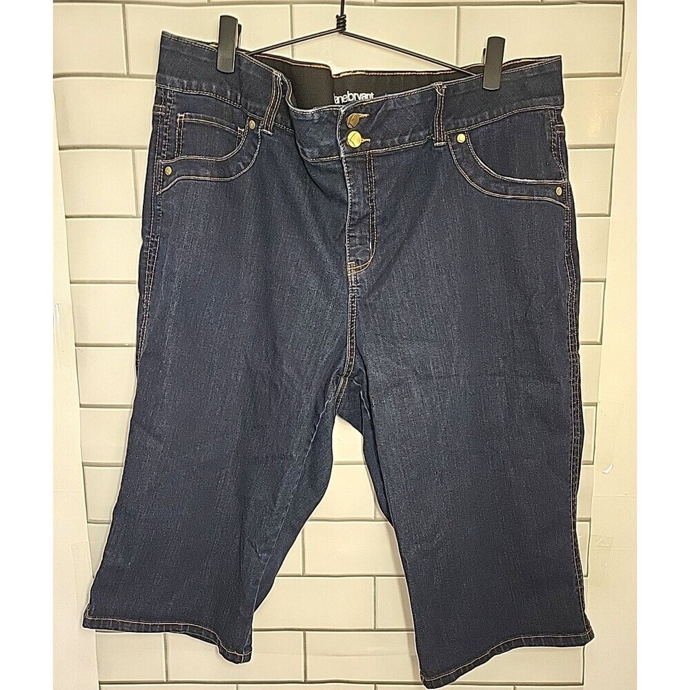 Lee & Lane Byrant Women"s Sz 22 Bermuda Shorts Capris Vacation Casual Outdoor - Picture 9 of 12